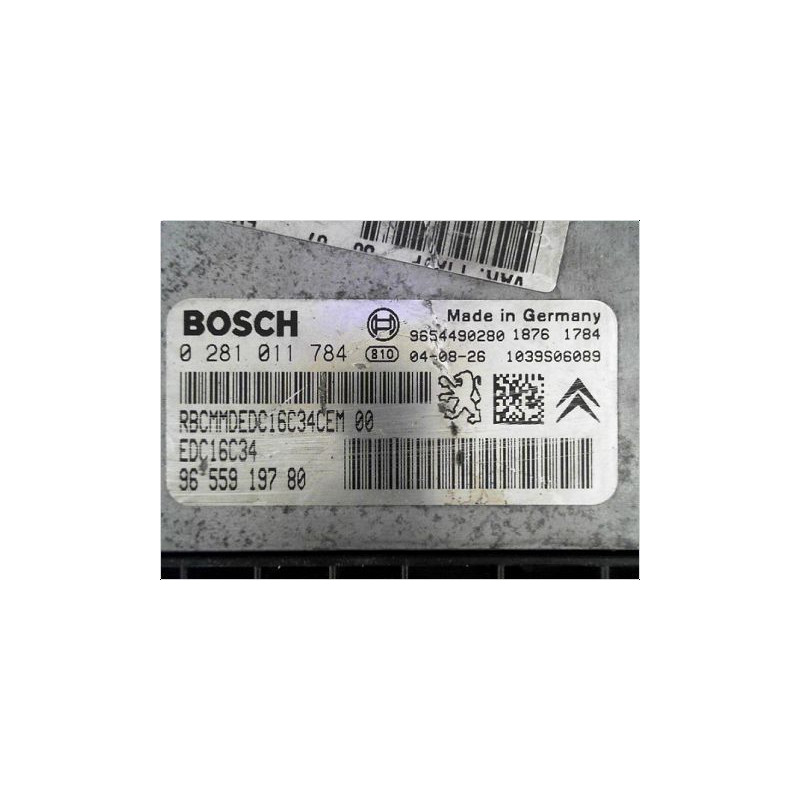 CALCULATEUR MOTEUR PEUGEOT 206 98-09