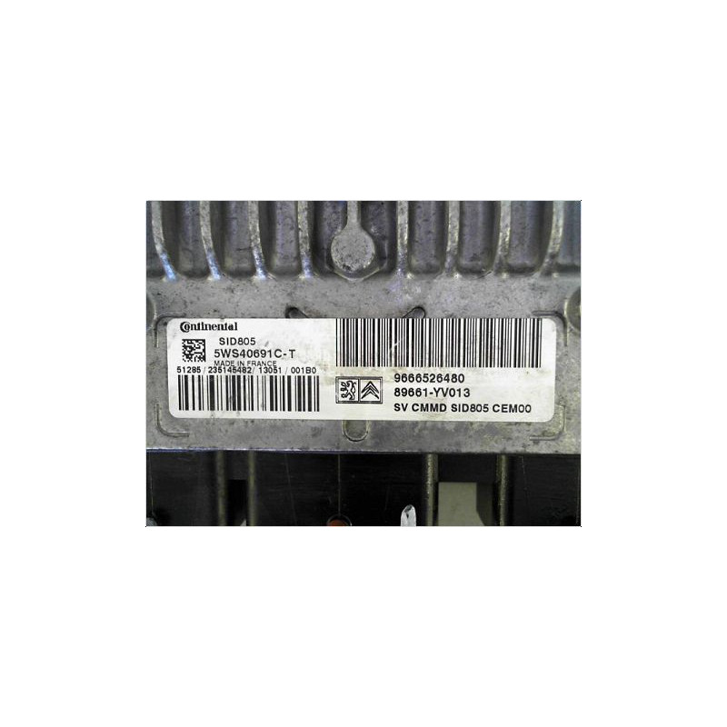 CALCULATEUR MOTEUR PEUGEOT 107 3P