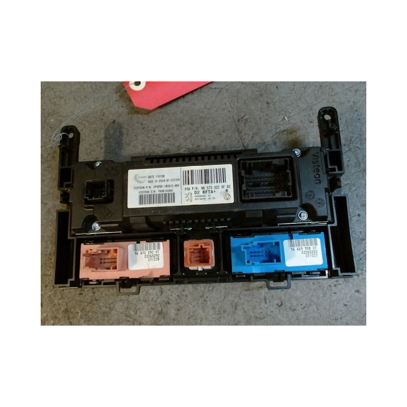 COMMANDE DE CHAUFFAGE PEUGEOT 407 PHASE 1 GASOIL