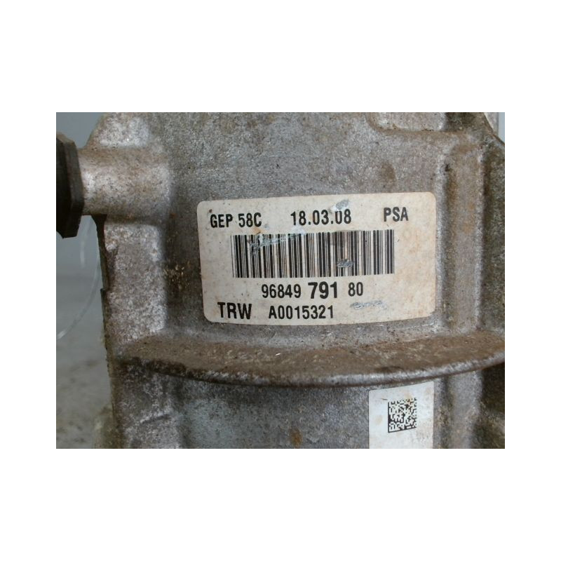 MOTEUR ELECTRIQUE DIRECTION ASSISTEE PEUGEOT 308 1 PHASE 1 1.6 HDI - 16V TU