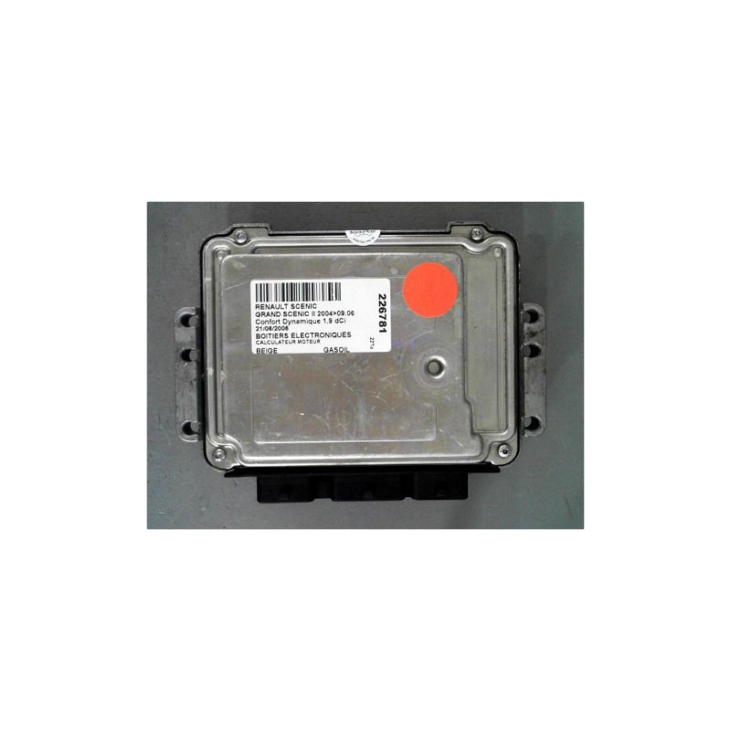 CALCULATEUR MOTEUR RENAULT GRAND SCENIC II 2004-06