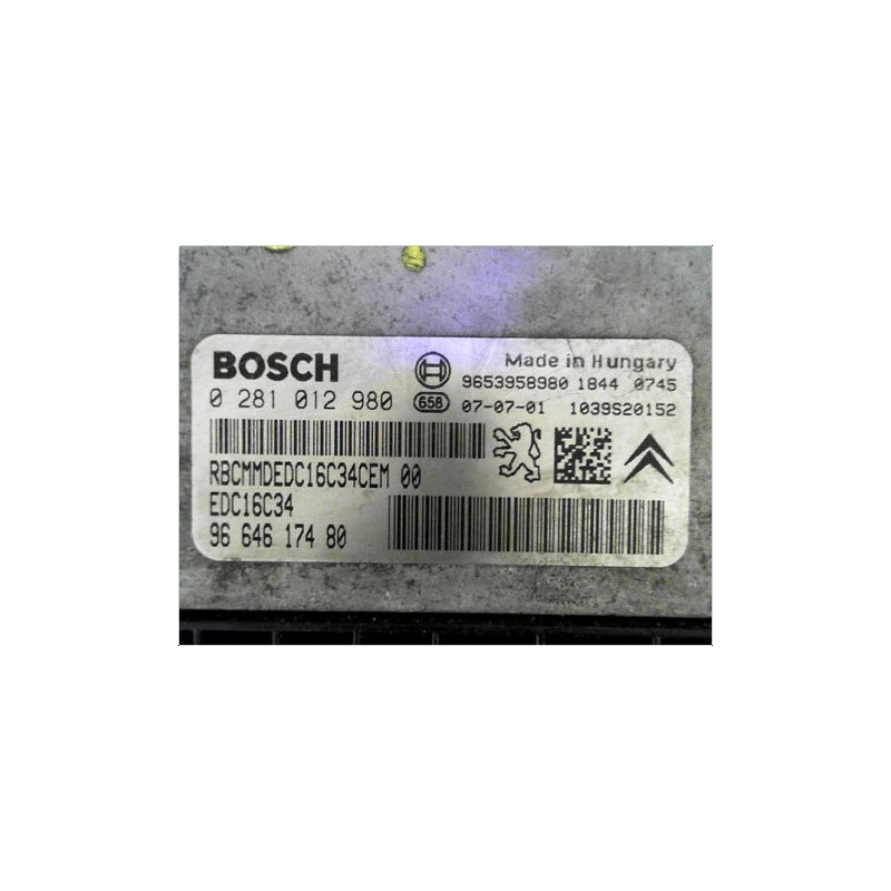 CALCULATEUR MOTEUR CITROEN C4 PICASSO 07-13