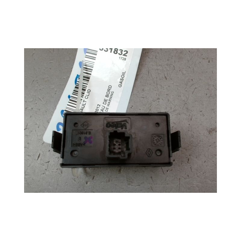 BOUTON DE WARNING RENAULT CLIO III Phase 2 2009-2014