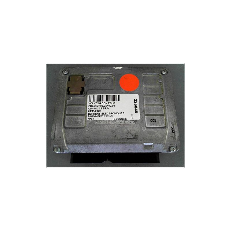 CALCULATEUR MOTEUR VOLKSWAGEN POLO IV PH2 05-09