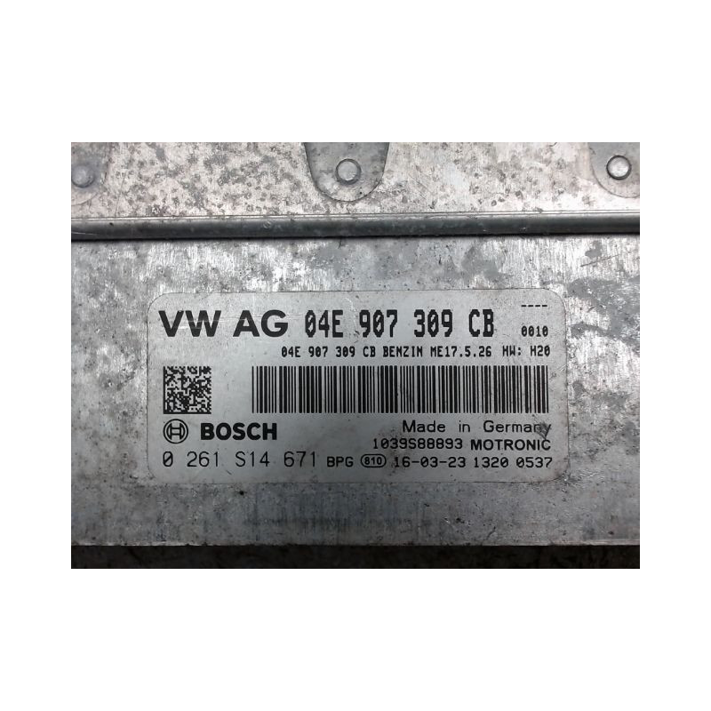 CALCULATEUR MOTEUR VOLKSWAGEN POLO 5 PHASE 2  ESSENCE