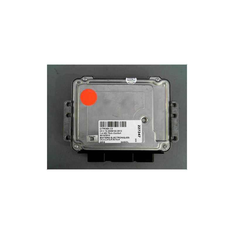 CALCULATEUR MOTEUR CITROEN C3 II 2009-2012