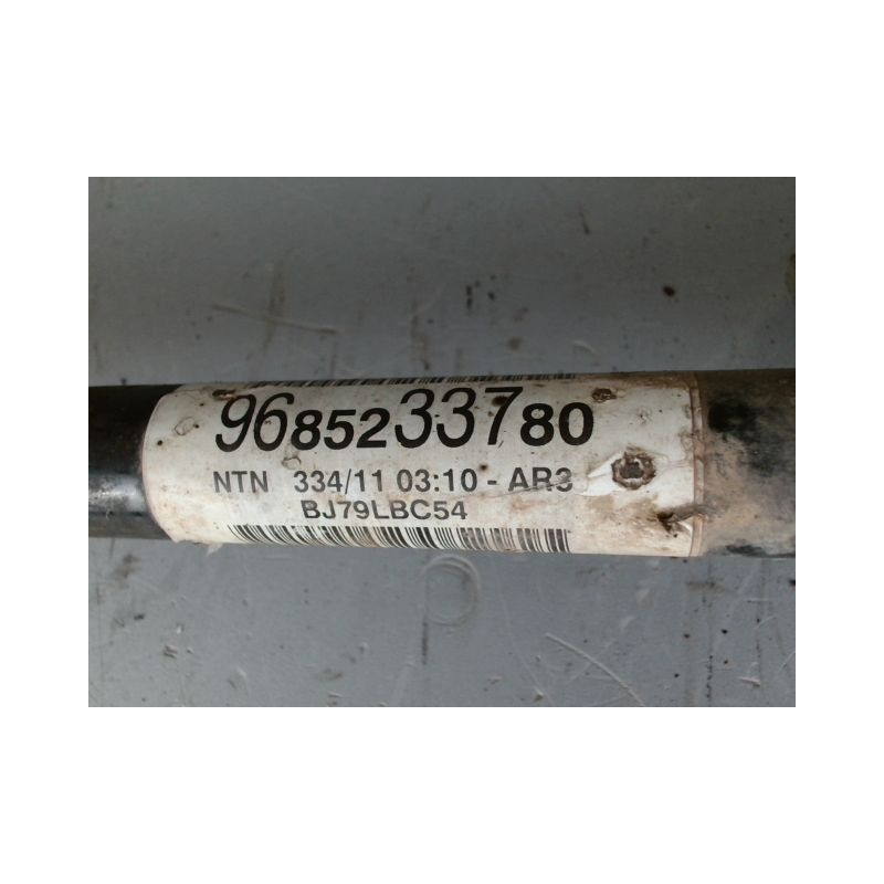 TRANSMISSION AVANT GAUCHE CITROEN C3 2 PHASE 1 Essence 