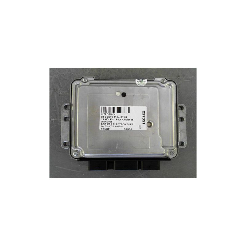 CALCULATEUR MOTEUR CITROEN C4 COUPE 04-08