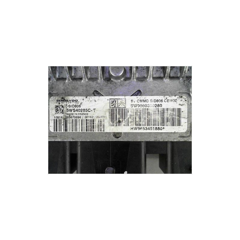 CALCULATEUR MOTEUR CITROEN C3 PH2 2005-2010