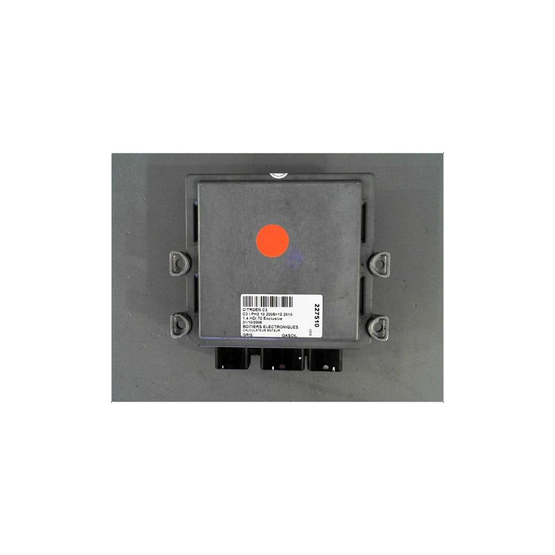 CALCULATEUR MOTEUR CITROEN C3 PH2 2005-2010