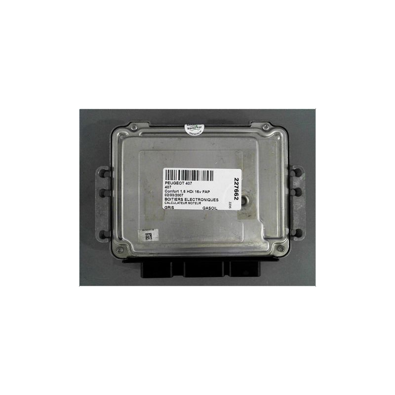 CALCULATEUR MOTEUR PEUGEOT 407 2004-2008