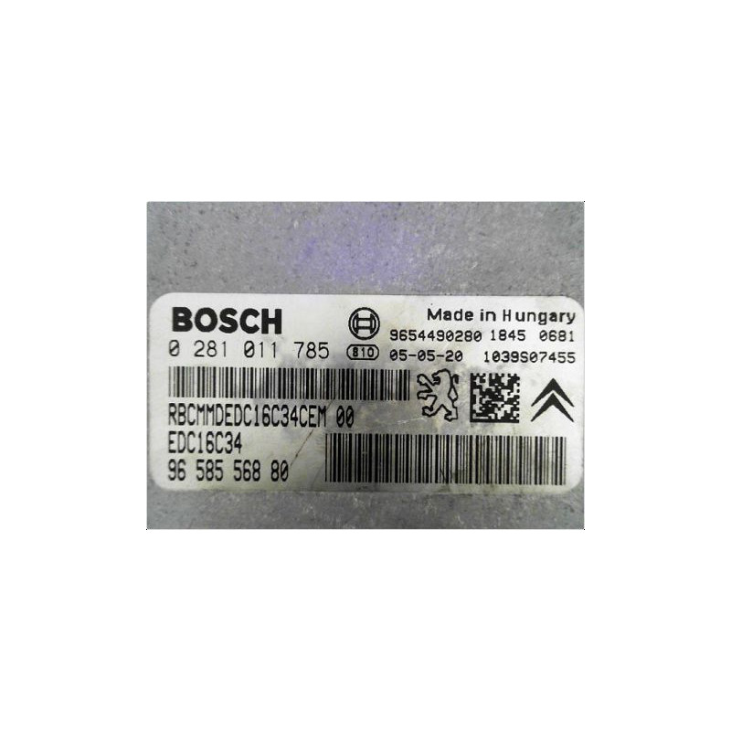 CALCULATEUR MOTEUR CITROEN C3 PH2 2005-2010