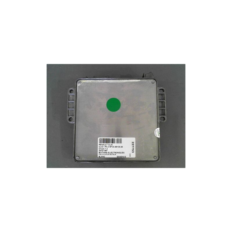 CALCULATEUR MOTEUR RENAULT CLIO I PH.3 96-98
