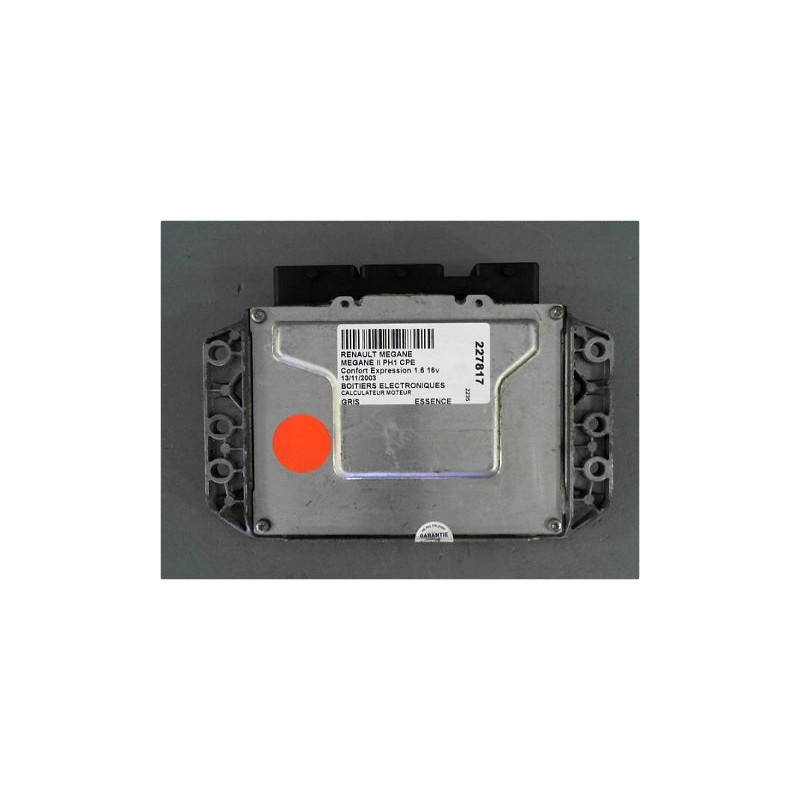 CALCULATEUR MOTEUR RENAULT MEGANE II PH1 COUPE 02-05