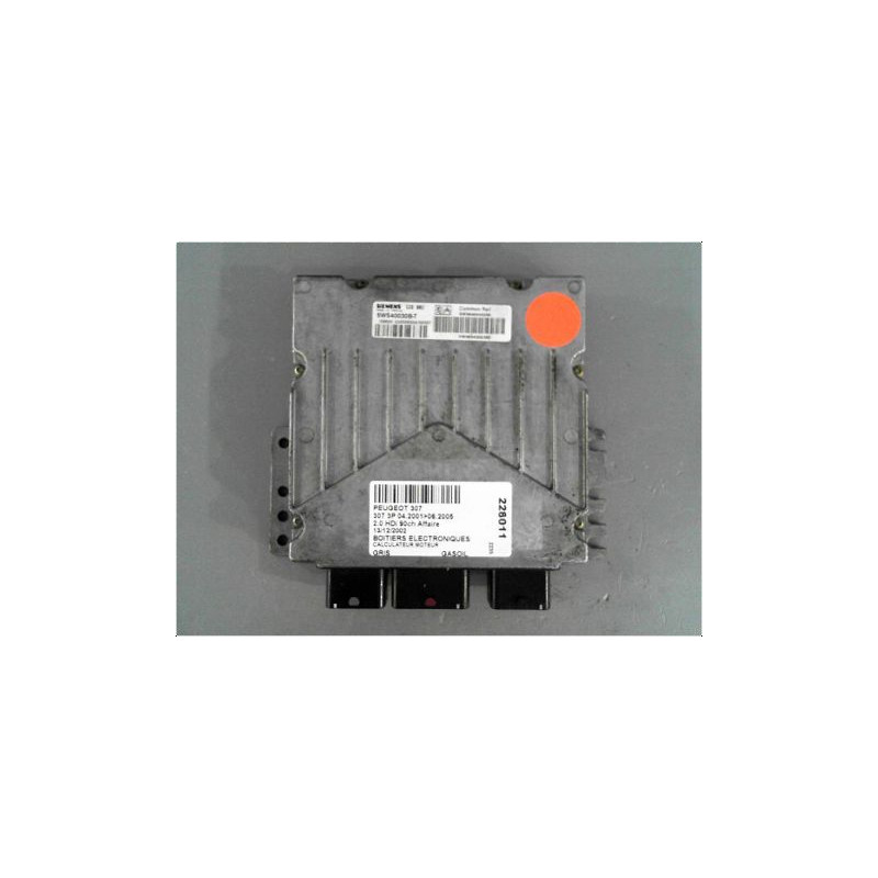 CALCULATEUR MOTEUR PEUGEOT 307 2001-2005