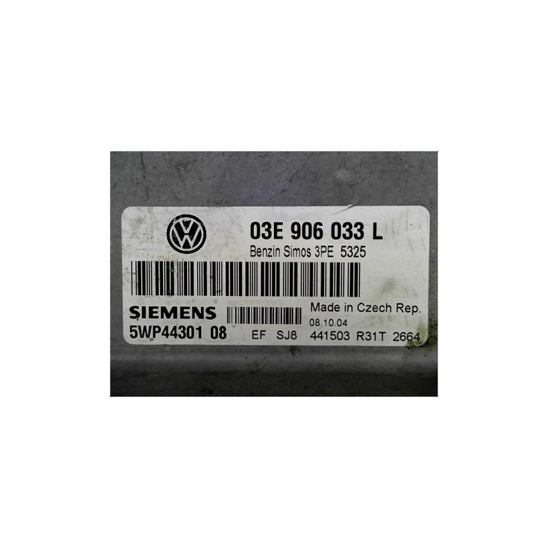 CALCULATEUR MOTEUR VOLKSWAGEN POLO IV 02-05