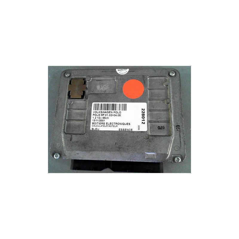 CALCULATEUR MOTEUR VOLKSWAGEN POLO IV 02-05