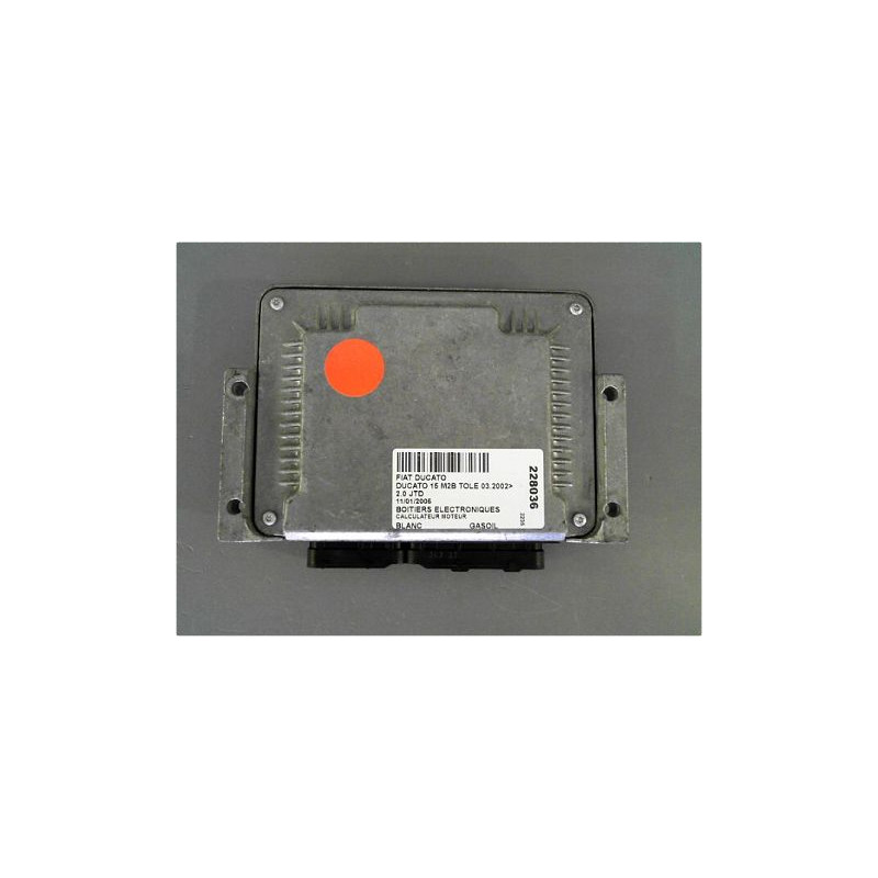 CALCULATEUR MOTEUR FIAT DUCATO 15 M2B TOLE 2002-