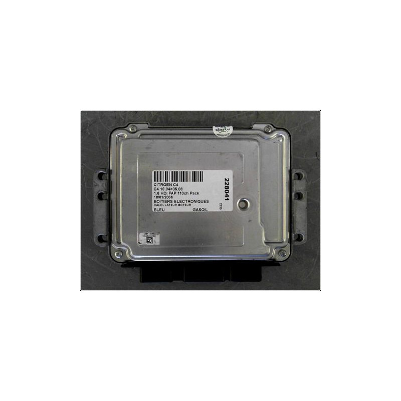 CALCULATEUR MOTEUR CITROEN C4 04-08
