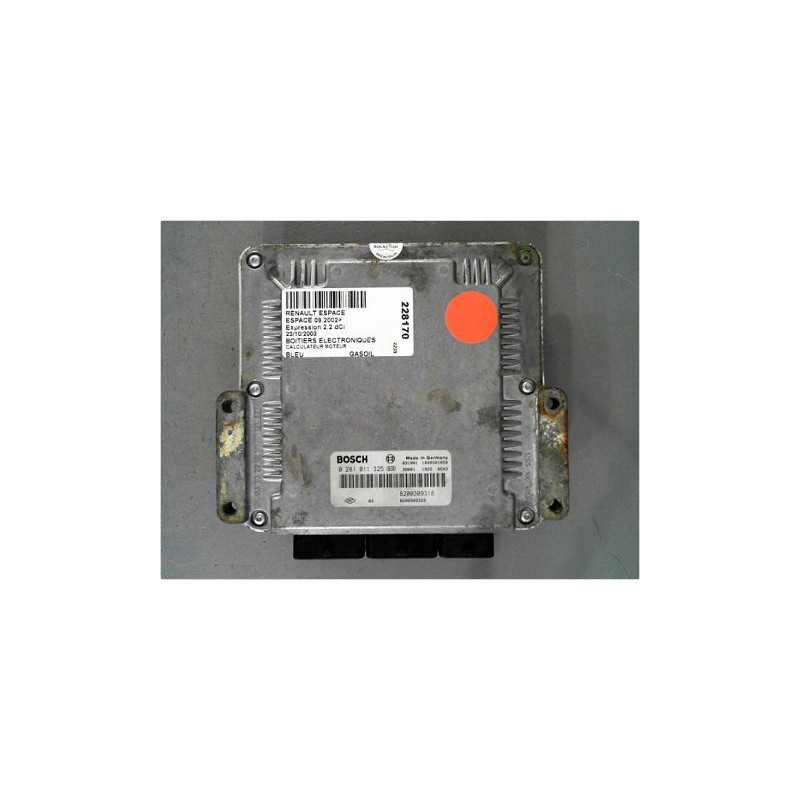 CALCULATEUR MOTEUR RENAULT ESPACE 2002-
