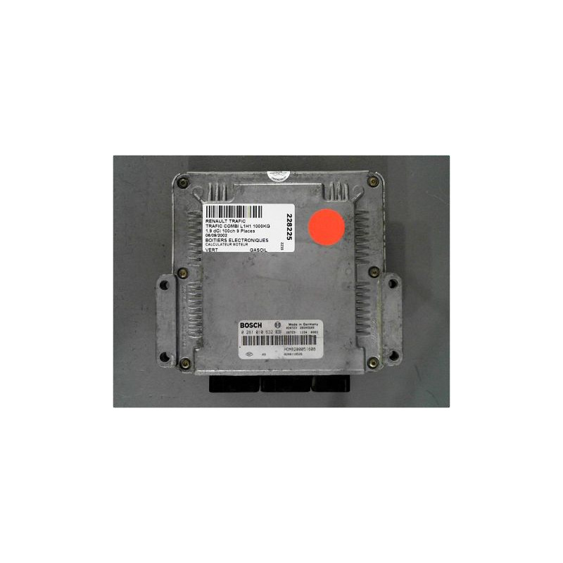 CALCULATEUR MOTEUR RENAULT TRAFIC COMBI L1H1 1000KG 2001-
