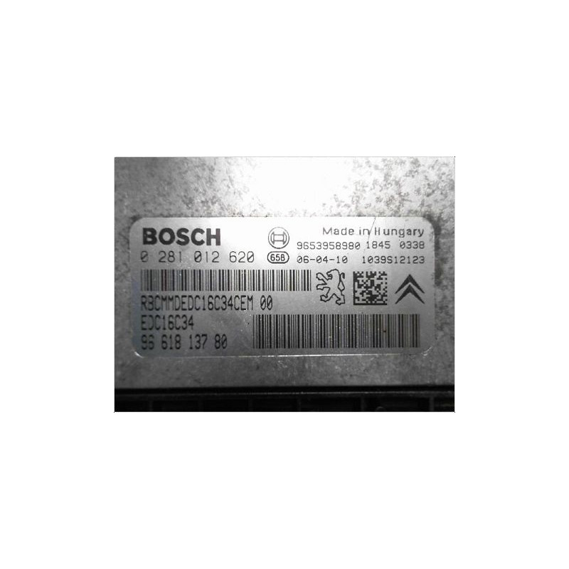 CALCULATEUR MOTEUR PEUGEOT PARTNER PH2 FGT 2002-