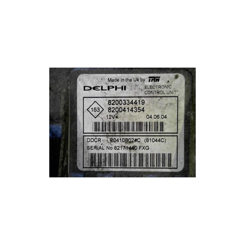 CALCULATEUR MOTEUR RENAULT MEGANE II PH1 ESTATE 03-05