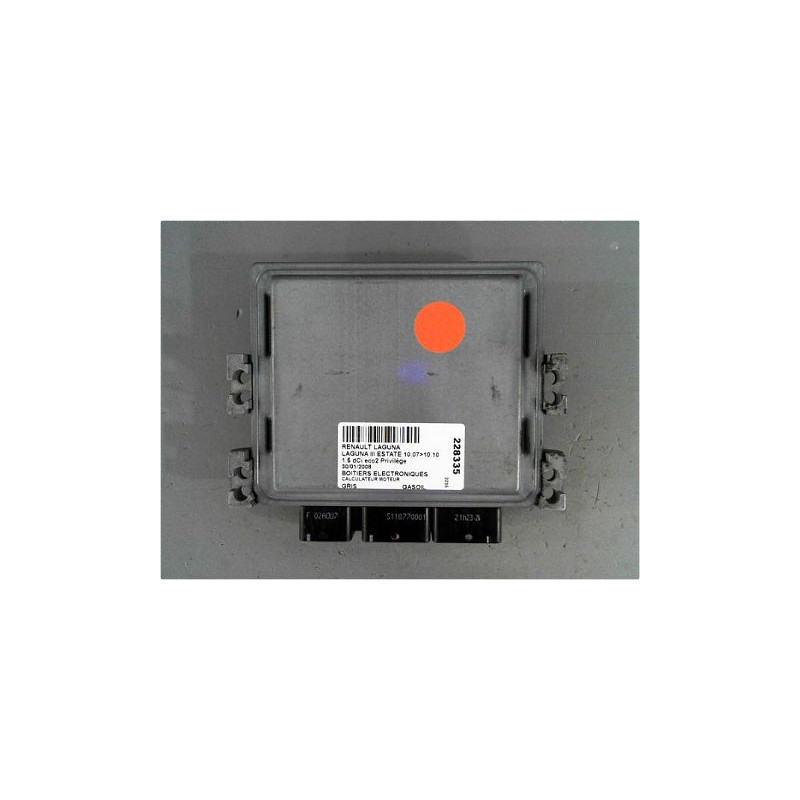 CALCULATEUR MOTEUR RENAULT LAGUNA III ESTATE 07-10