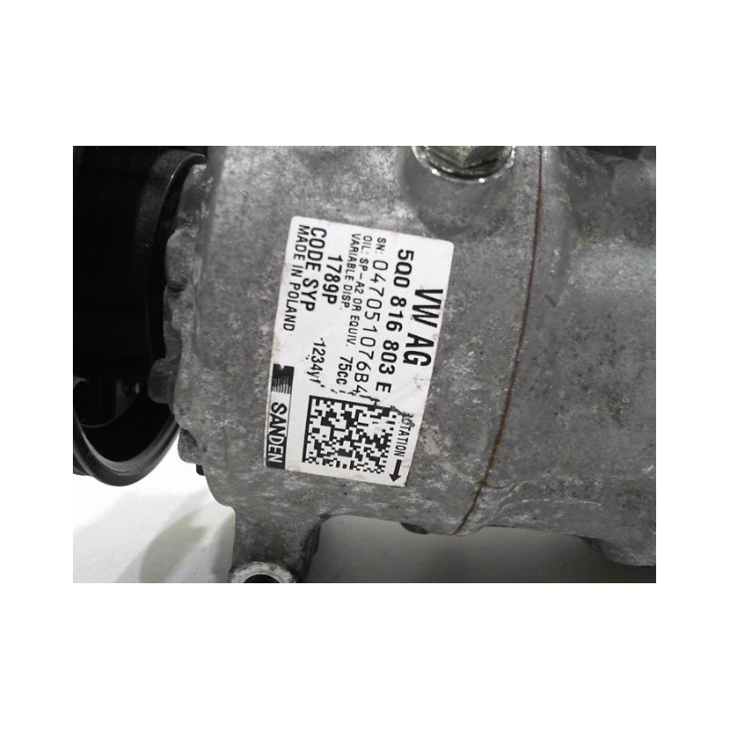 COMPRESSEUR AIR CONDITIONNE VOLKSWAGEN POLO