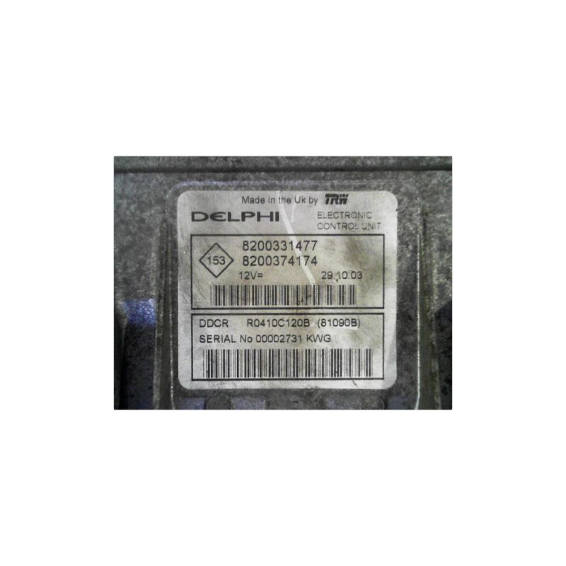 CALCULATEUR MOTEUR RENAULT CLIO II PH.2 01-06