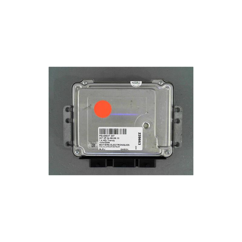 CALCULATEUR MOTEUR PEUGEOT 207 06-13