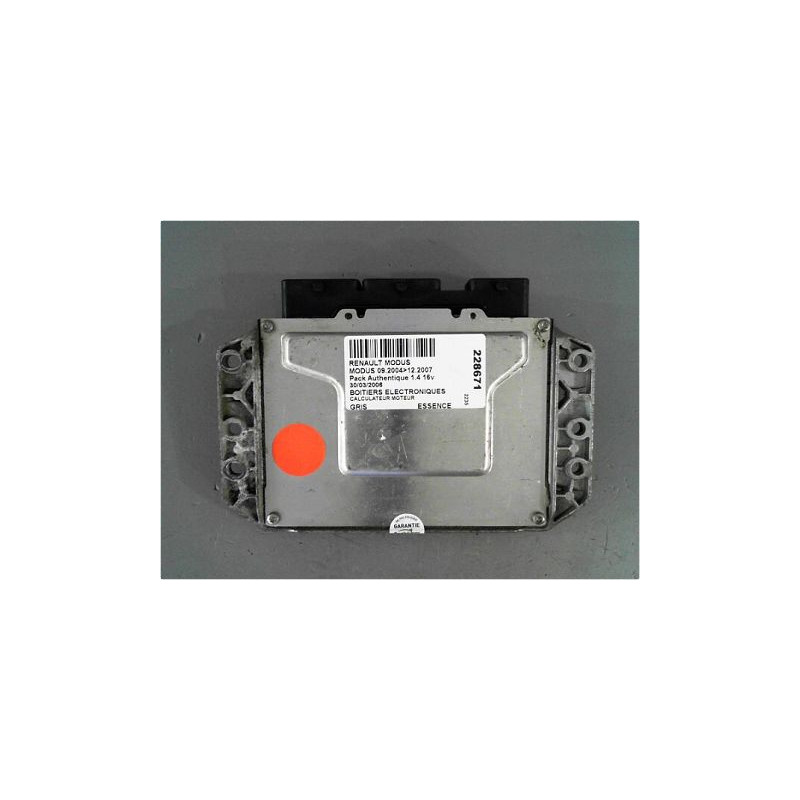 CALCULATEUR MOTEUR RENAULT MODUS 2004-2007