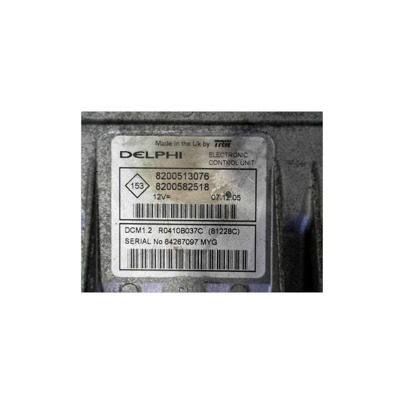 CALCULATEUR MOTEUR RENAULT CLIO II PH.2 01-06