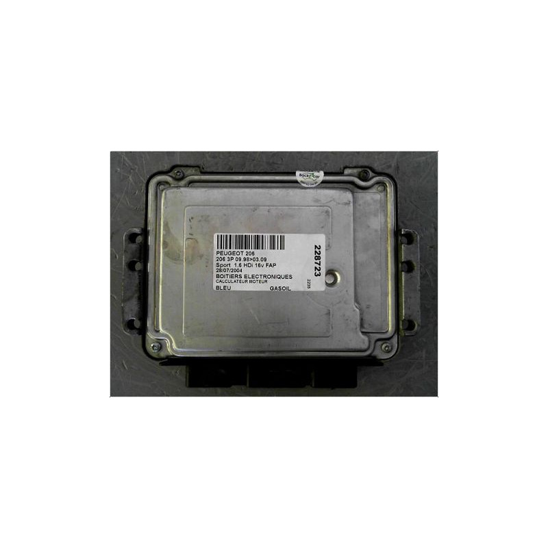 CALCULATEUR MOTEUR PEUGEOT 206 98-09