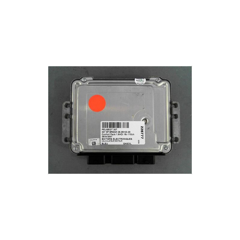 CALCULATEUR MOTEUR PEUGEOT 307 BREAK 05-08