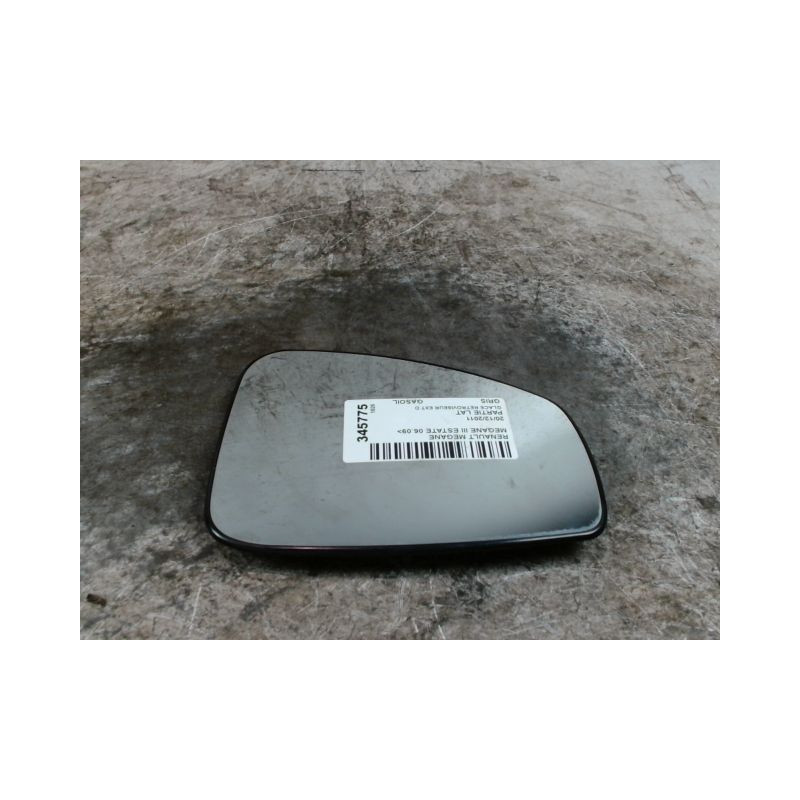 GLACE RETROVISEUR EXT D RENAULT MEGANE III ESTATE 09-