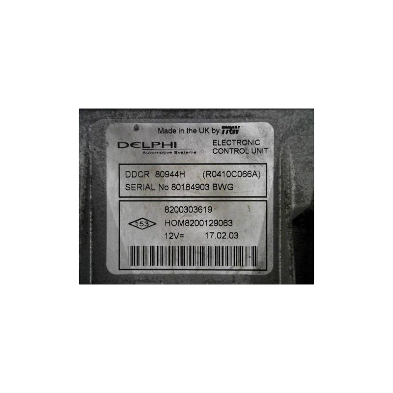 CALCULATEUR MOTEUR RENAULT CLIO II PH.2 01-06