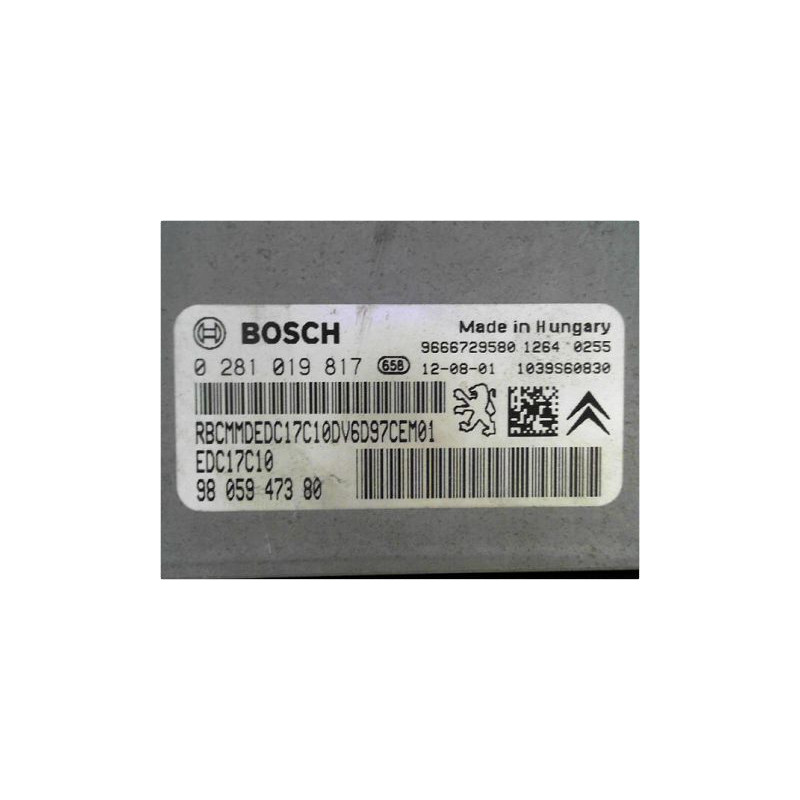 CALCULATEUR MOTEUR PEUGEOT 208 12-15