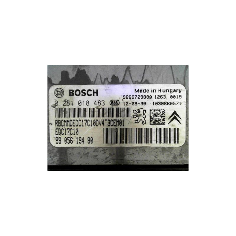 CALCULATEUR MOTEUR PEUGEOT 206+ 09-13