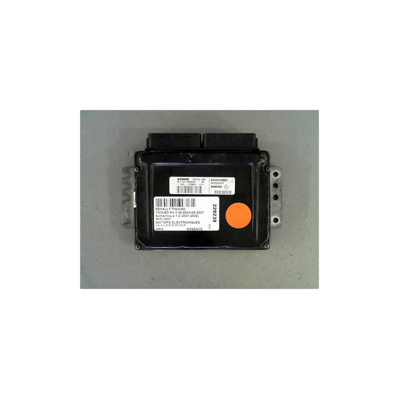 CALCULATEUR MOTEUR RENAULT TWINGO PH.3 00-07