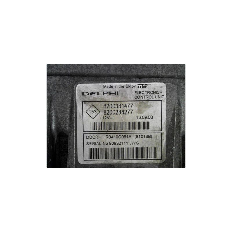 CALCULATEUR MOTEUR RENAULT CLIO II PH.2 01-06