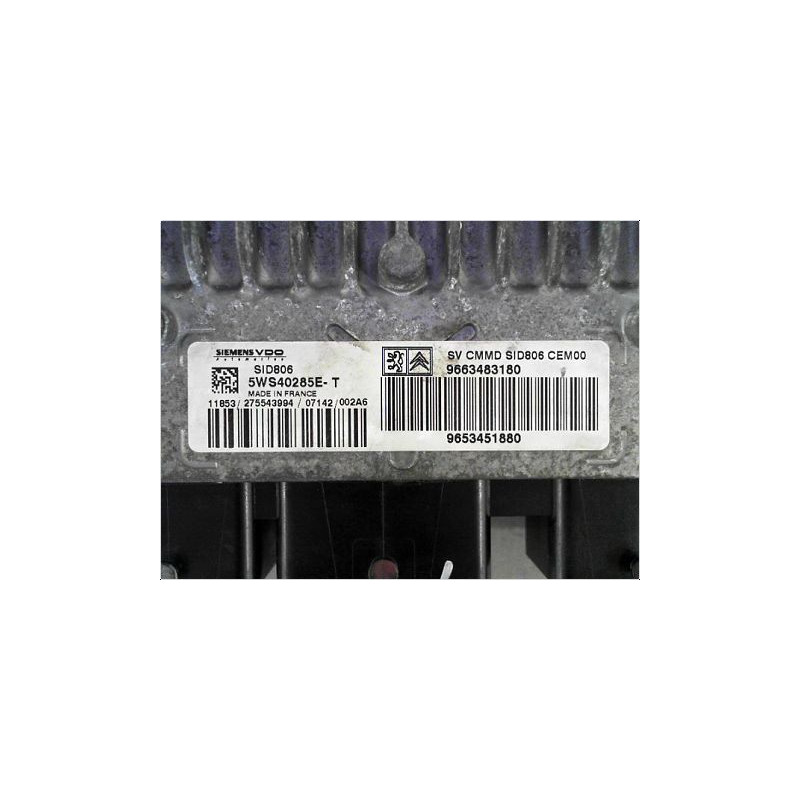 CALCULATEUR MOTEUR CITROEN C3 PH2 2005-2010