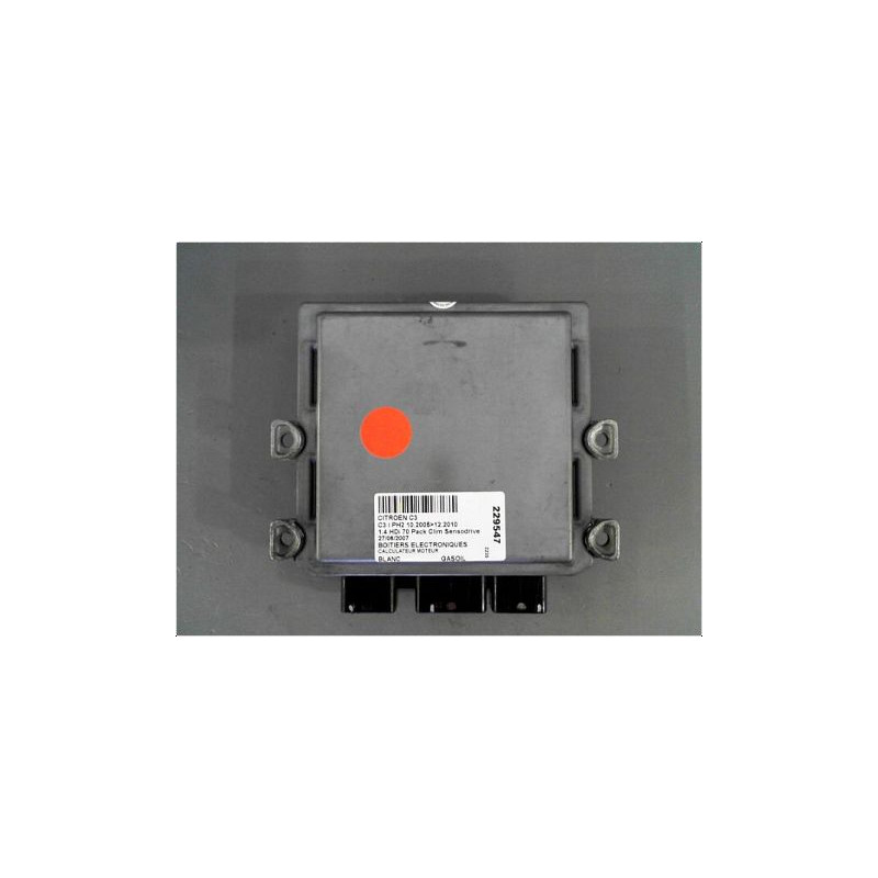 CALCULATEUR MOTEUR CITROEN C3 PH2 2005-2010