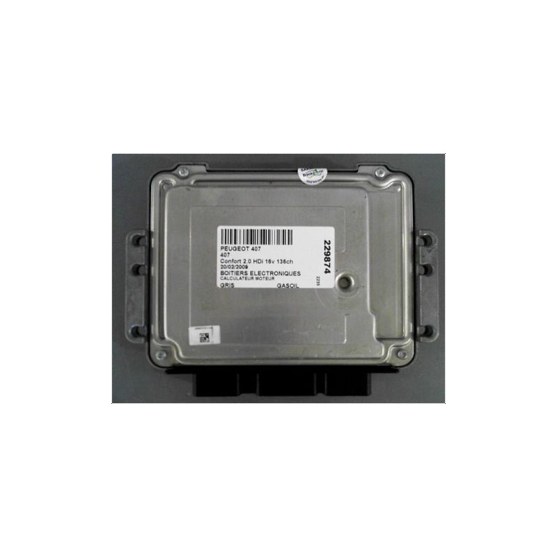 CALCULATEUR MOTEUR PEUGEOT 407 2004-2008