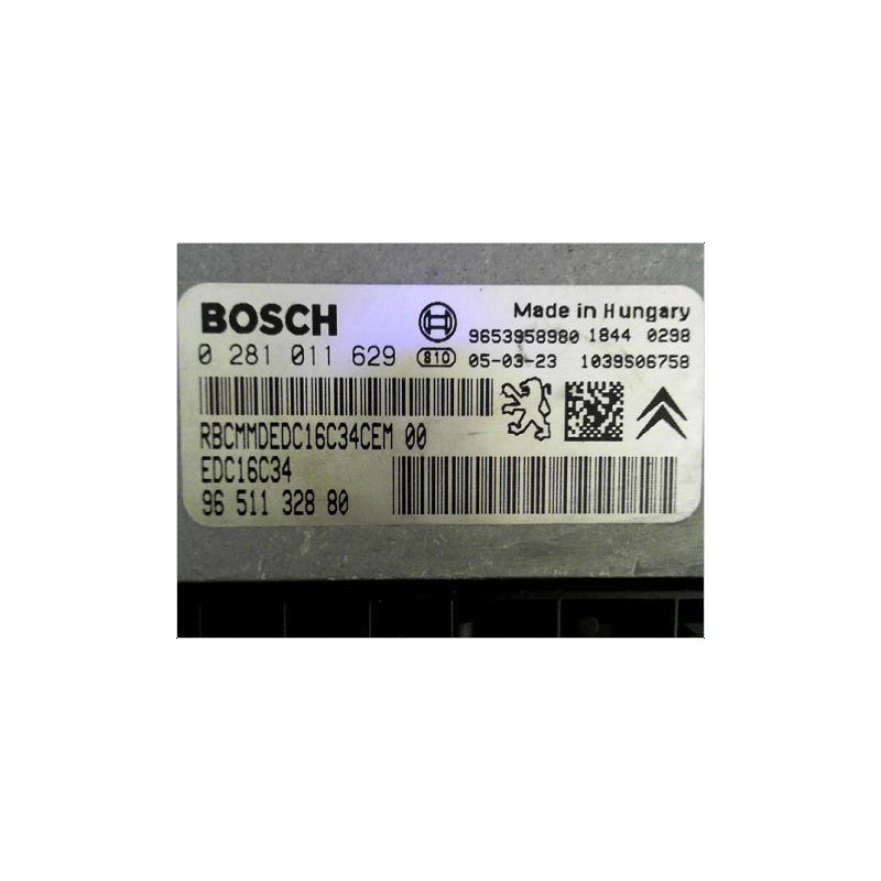 CALCULATEUR MOTEUR PEUGEOT 307 2001-2005