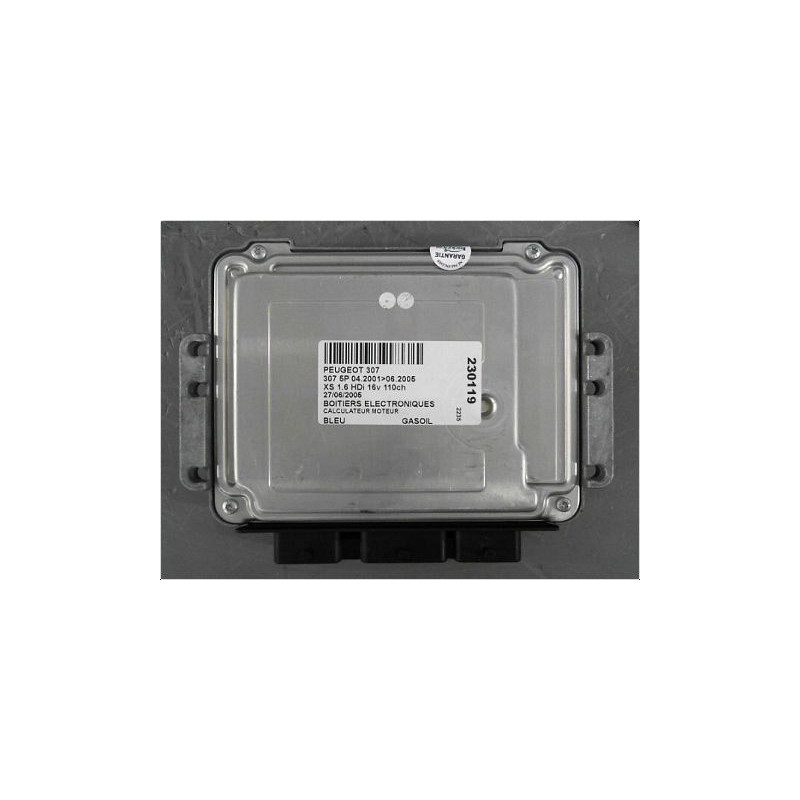 CALCULATEUR MOTEUR PEUGEOT 307 2001-2005
