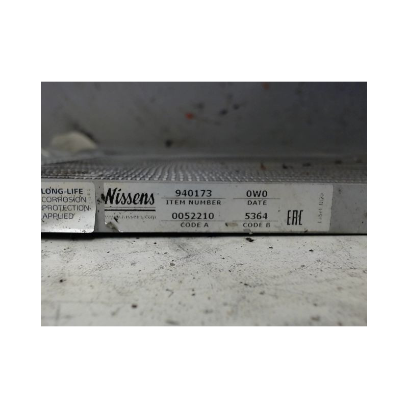 RADIATEUR / CONDENSEUR CLIM FIAT PANDA