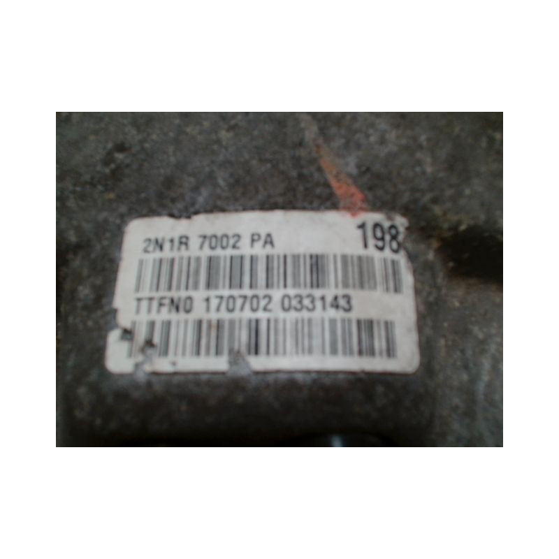 BOITE A VITESSE MECANIQUE FORD FUSION 1.4 TDCi
