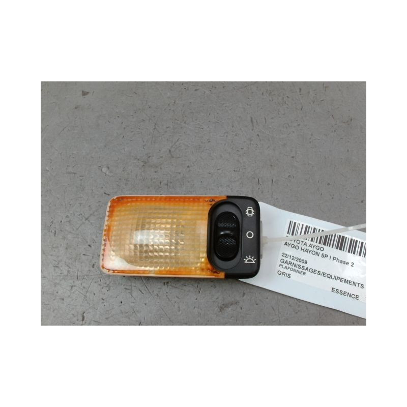 PLAFONNIER TOYOTA AYGO I Phase 2 2009-2012