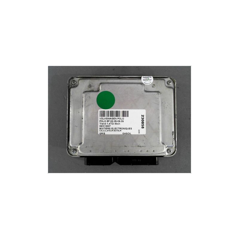 CALCULATEUR MOTEUR VOLKSWAGEN POLO IV PH2 05-09